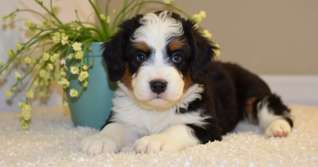 Mini Bernedoodle Dog Breed